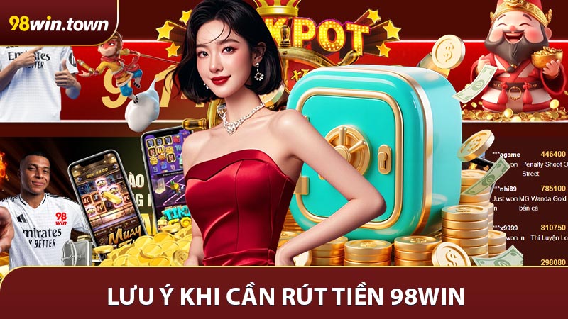 Những điểm cần lưu ý khi cần rút tiền 98win đảm bảo không mắc lỗi